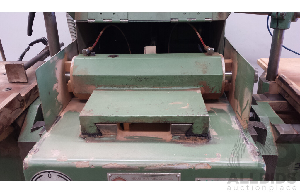 Renzo Balestrini 2/Cap Double Sided Slot Mortiser