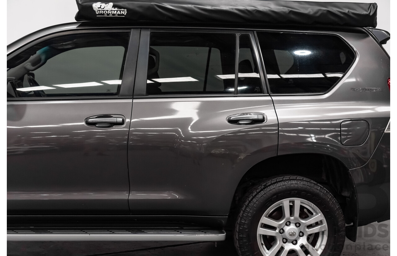 7/2010 Toyota Landcruiser Prado Kakadu (4x4) KDJ150R 4d Wagon Metallic Grey Turbo Diesel 3.0L - 7 Seater