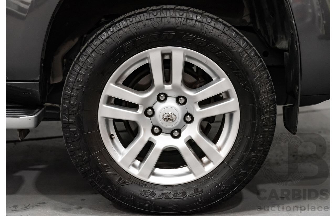 7/2010 Toyota Landcruiser Prado Kakadu (4x4) KDJ150R 4d Wagon Metallic Grey Turbo Diesel 3.0L - 7 Seater