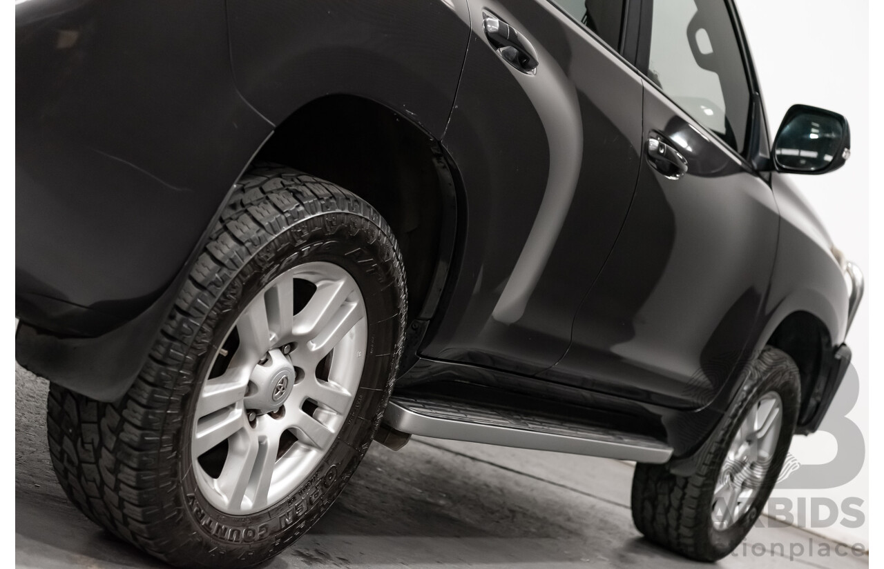 7/2010 Toyota Landcruiser Prado Kakadu (4x4) KDJ150R 4d Wagon Metallic Grey Turbo Diesel 3.0L - 7 Seater