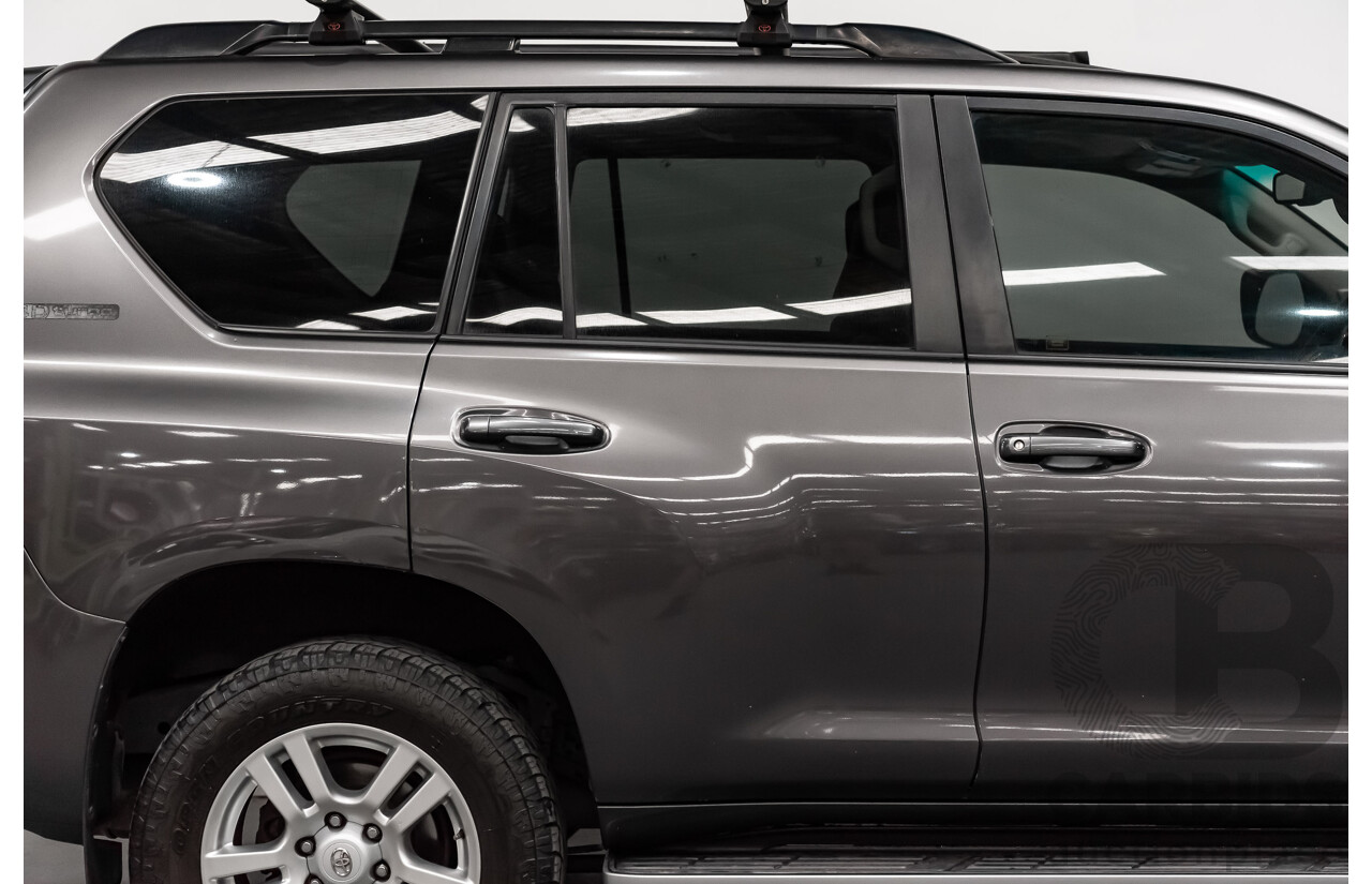 7/2010 Toyota Landcruiser Prado Kakadu (4x4) KDJ150R 4d Wagon Metallic Grey Turbo Diesel 3.0L - 7 Seater