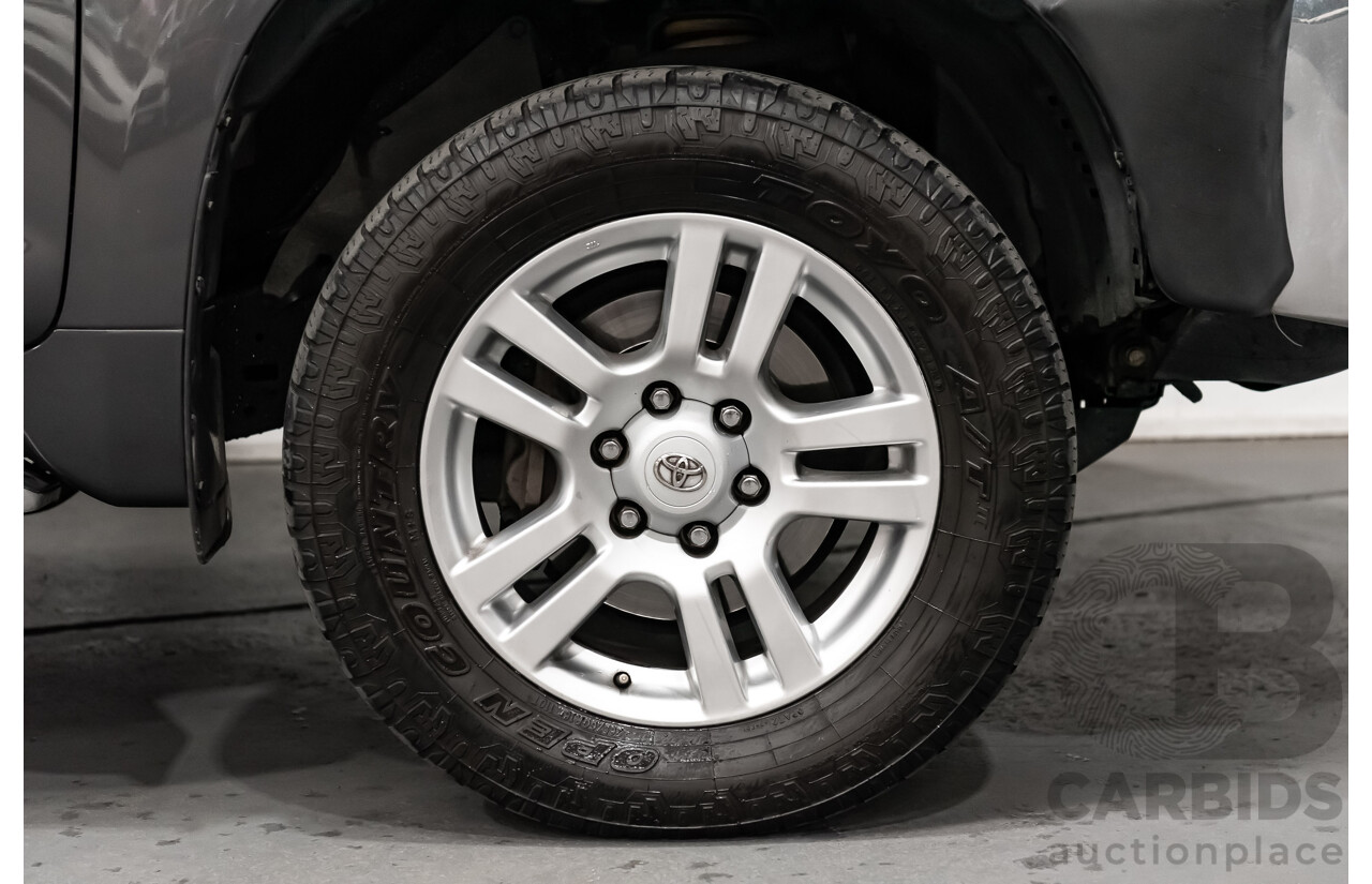 7/2010 Toyota Landcruiser Prado Kakadu (4x4) KDJ150R 4d Wagon Metallic Grey Turbo Diesel 3.0L - 7 Seater