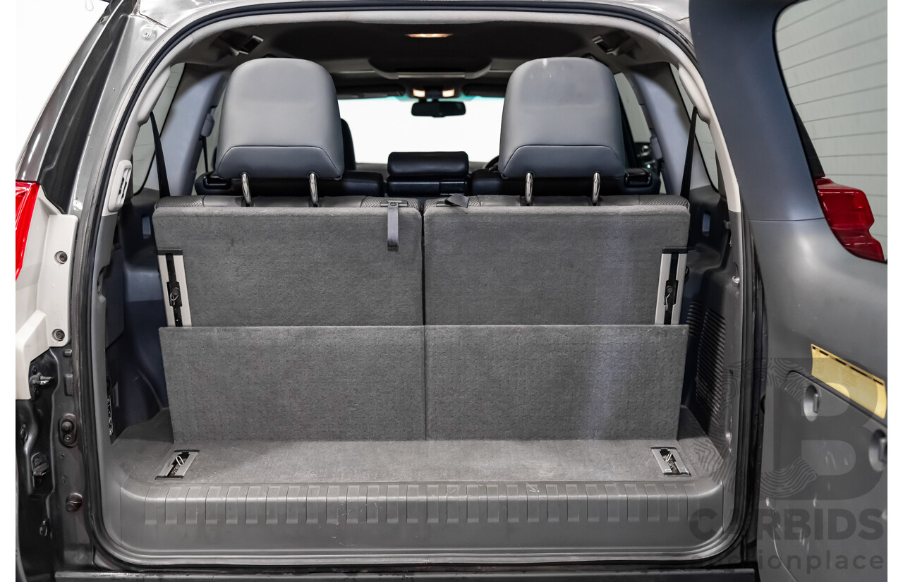 7/2010 Toyota Landcruiser Prado Kakadu (4x4) KDJ150R 4d Wagon Metallic Grey Turbo Diesel 3.0L - 7 Seater