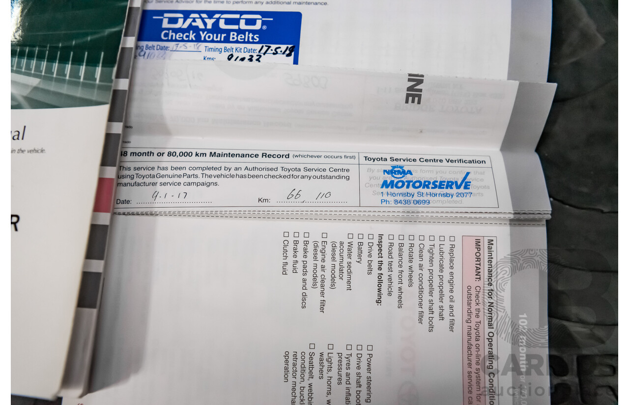 7/2010 Toyota Landcruiser Prado Kakadu (4x4) KDJ150R 4d Wagon Metallic Grey Turbo Diesel 3.0L - 7 Seater