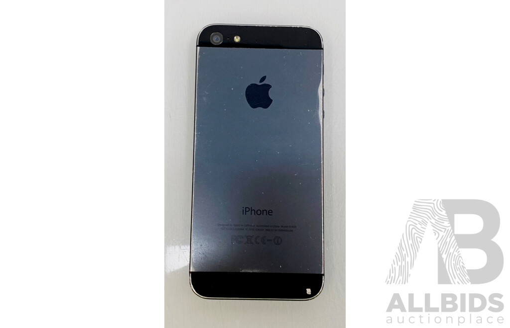 Apple (A1429) 4-Inch LTE 32GB IPhone 5 (Black-Slate)