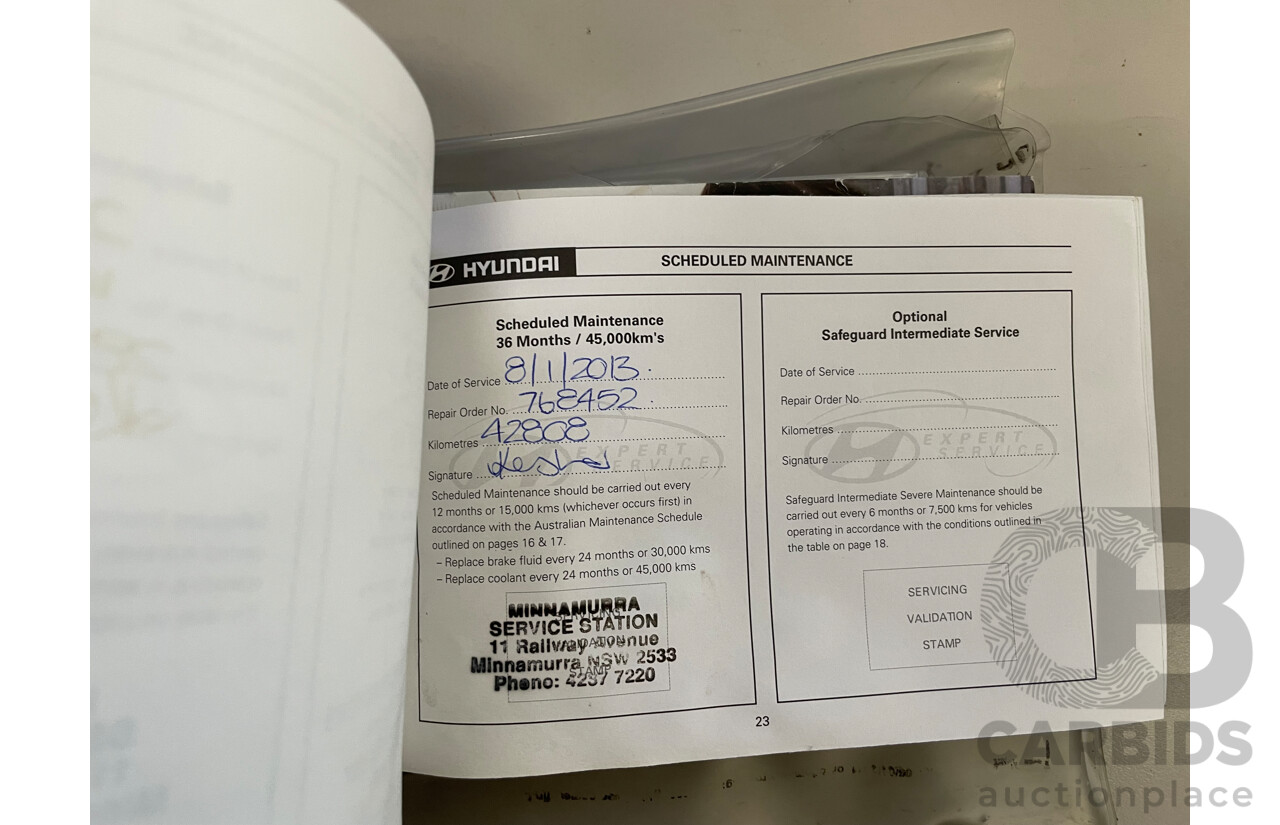 1/2009 Hyundai i30 SLX FD MY09 5d Hatchback Red 2.0L