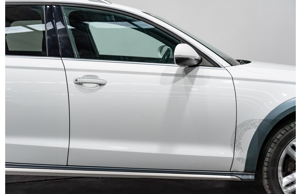 4/2013 Audi A6 Allroad Quattro (AWD) LE 4GH 4d Wagon Ibis White Turbo Diesel V6 3.0L