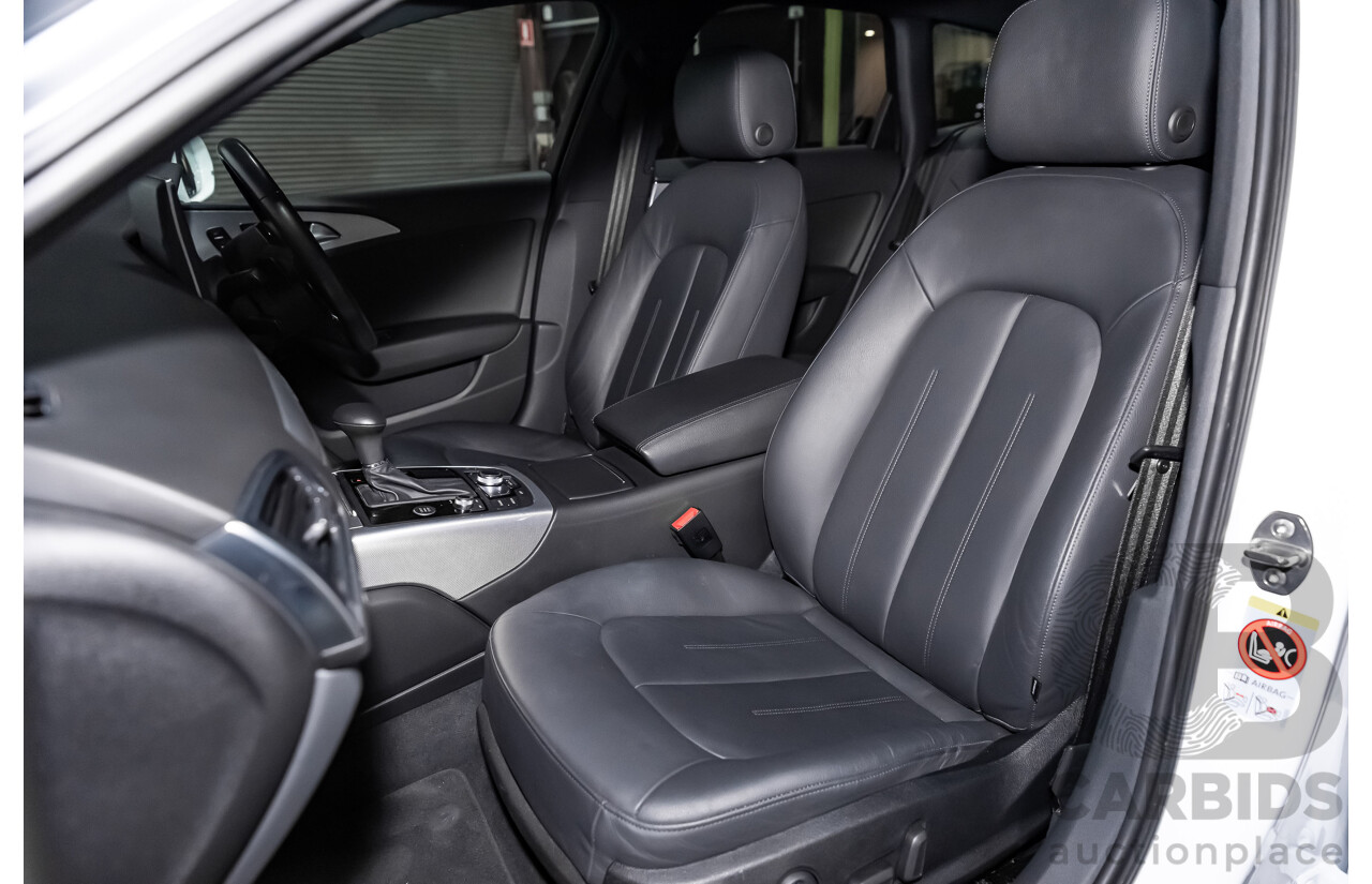 4/2013 Audi A6 Allroad Quattro (AWD) LE 4GH 4d Wagon Ibis White Turbo Diesel V6 3.0L