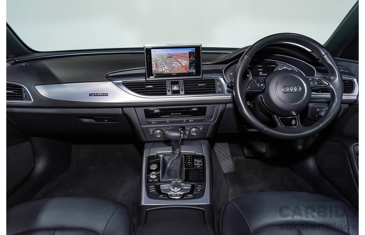 4/2013 Audi A6 Allroad Quattro (AWD) LE 4GH 4d Wagon Ibis White Turbo Diesel V6 3.0L