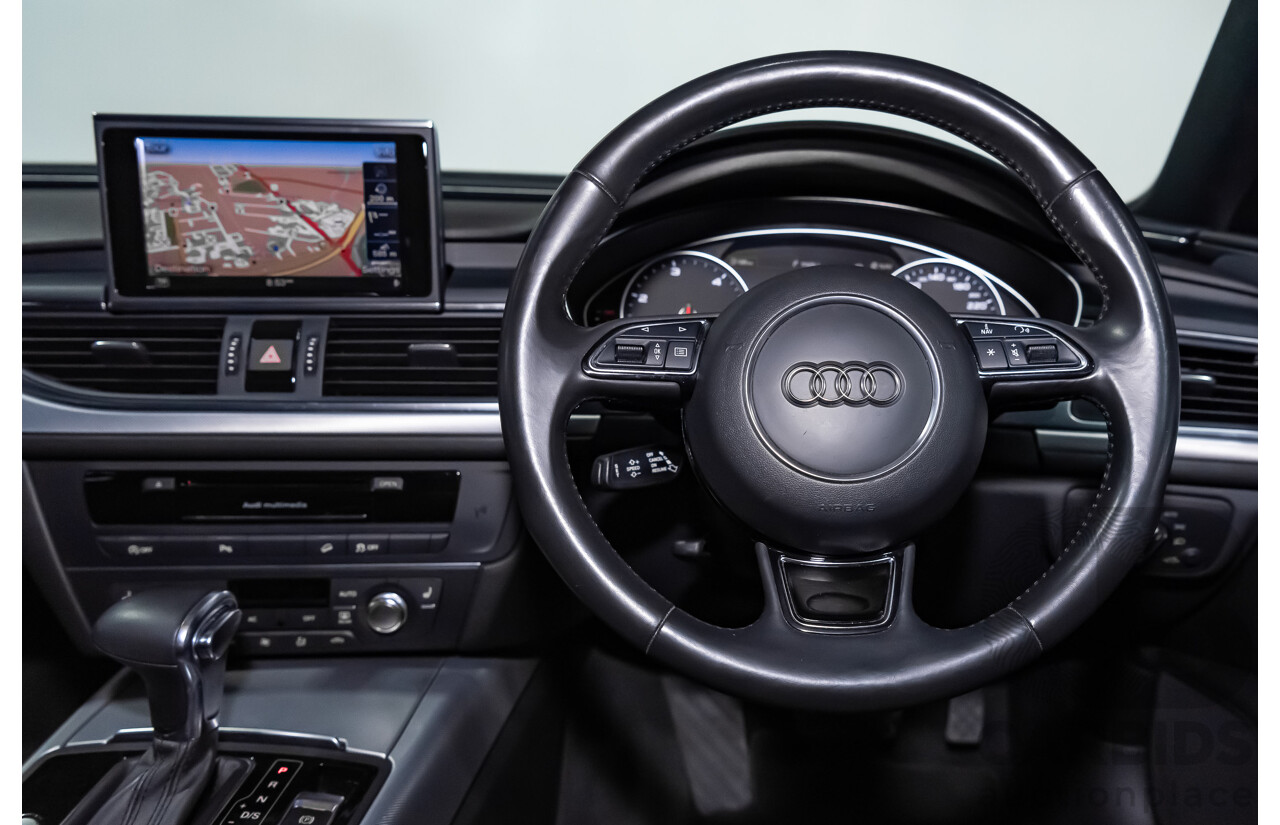 4/2013 Audi A6 Allroad Quattro (AWD) LE 4GH 4d Wagon Ibis White Turbo Diesel V6 3.0L