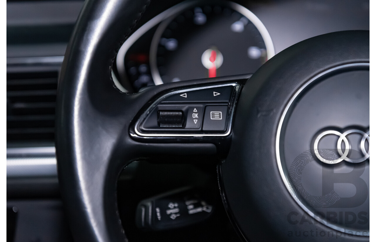 4/2013 Audi A6 Allroad Quattro (AWD) LE 4GH 4d Wagon Ibis White Turbo Diesel V6 3.0L