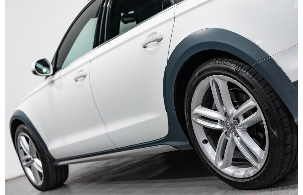 4/2013 Audi A6 Allroad Quattro (AWD) LE 4GH 4d Wagon Ibis White Turbo Diesel V6 3.0L