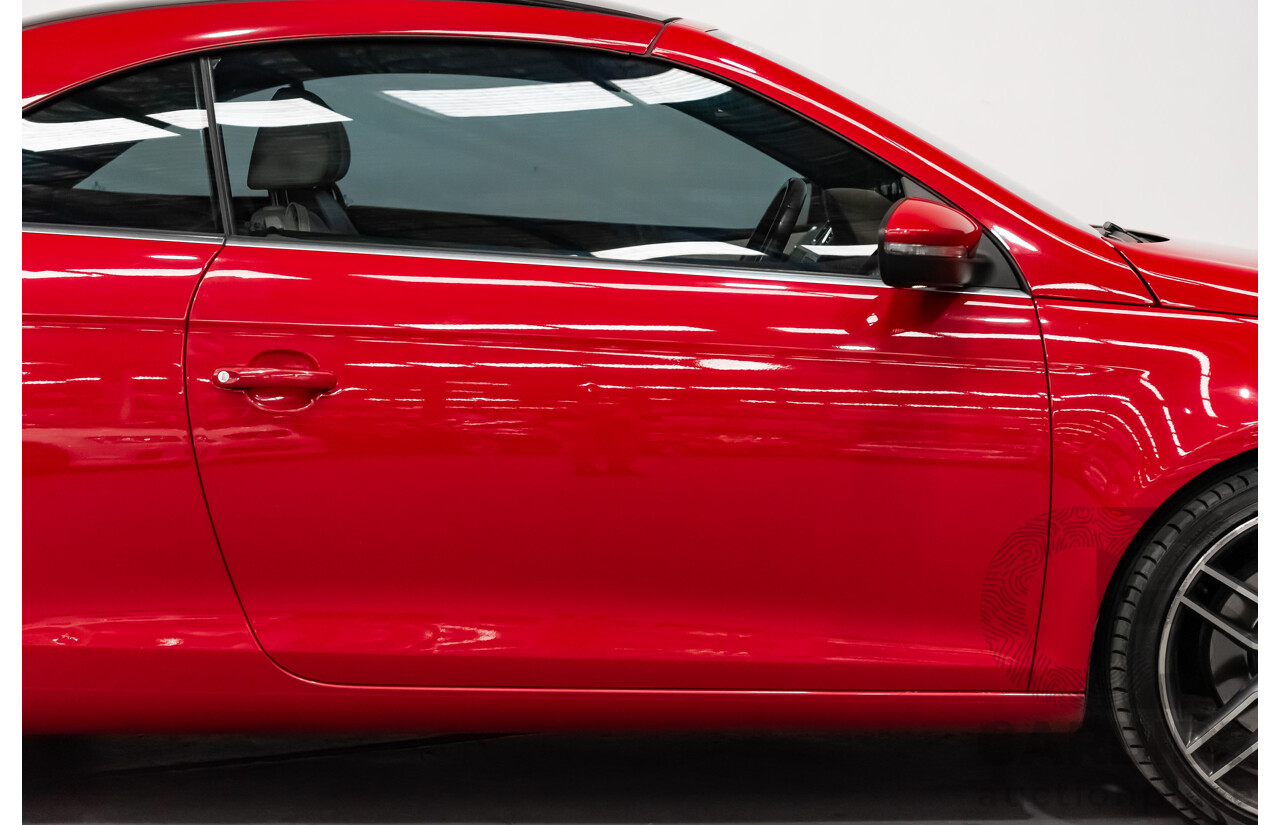 9/2008 Volkswagen EOS 2.0T FSI 1F MY08 UPGRADE 2d Convertible Red Turbo 2.0L