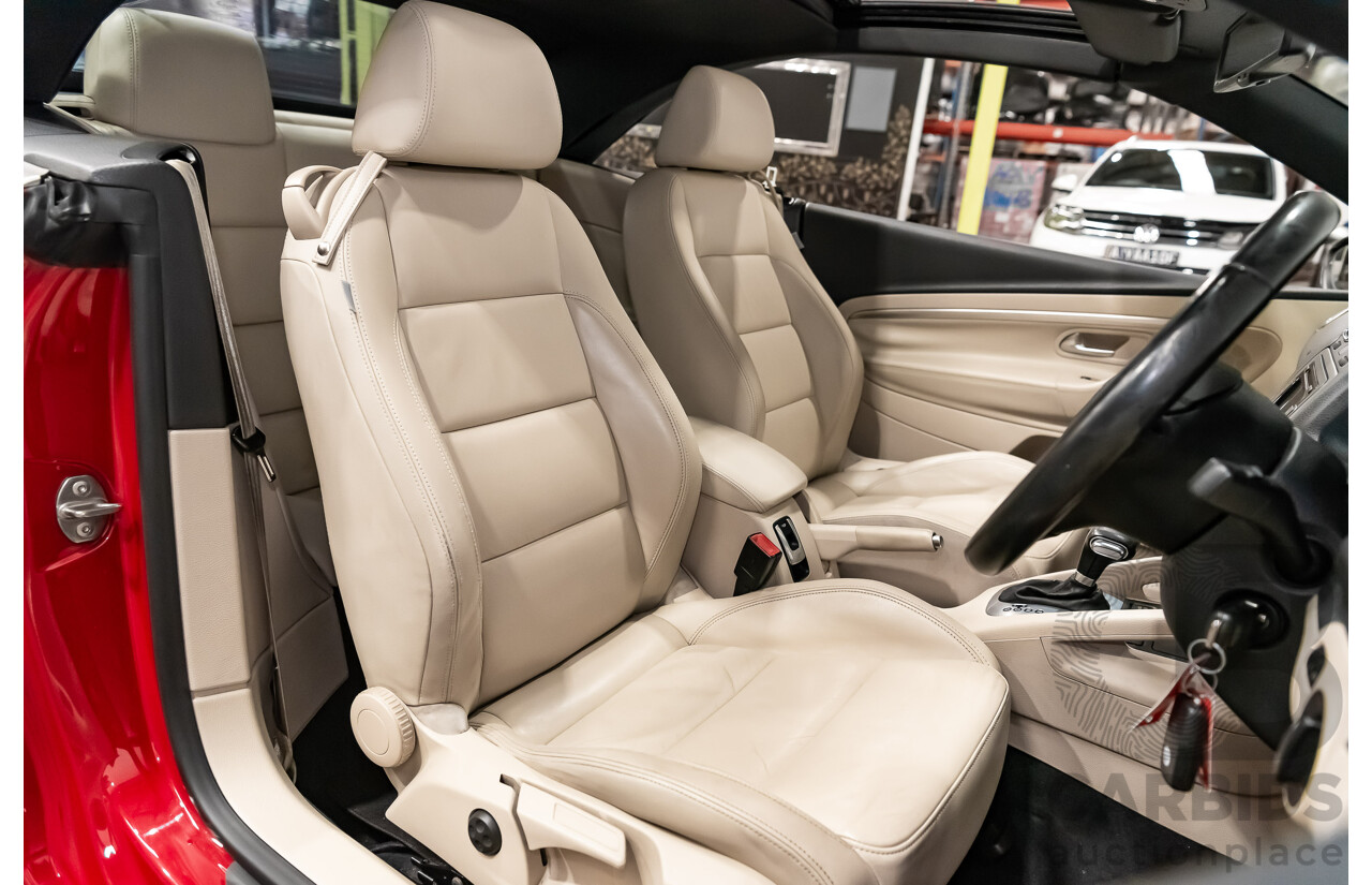 9/2008 Volkswagen EOS 2.0T FSI 1F MY08 UPGRADE 2d Convertible Red Turbo 2.0L