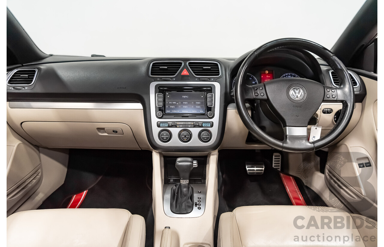 9/2008 Volkswagen EOS 2.0T FSI 1F MY08 UPGRADE 2d Convertible Red Turbo 2.0L