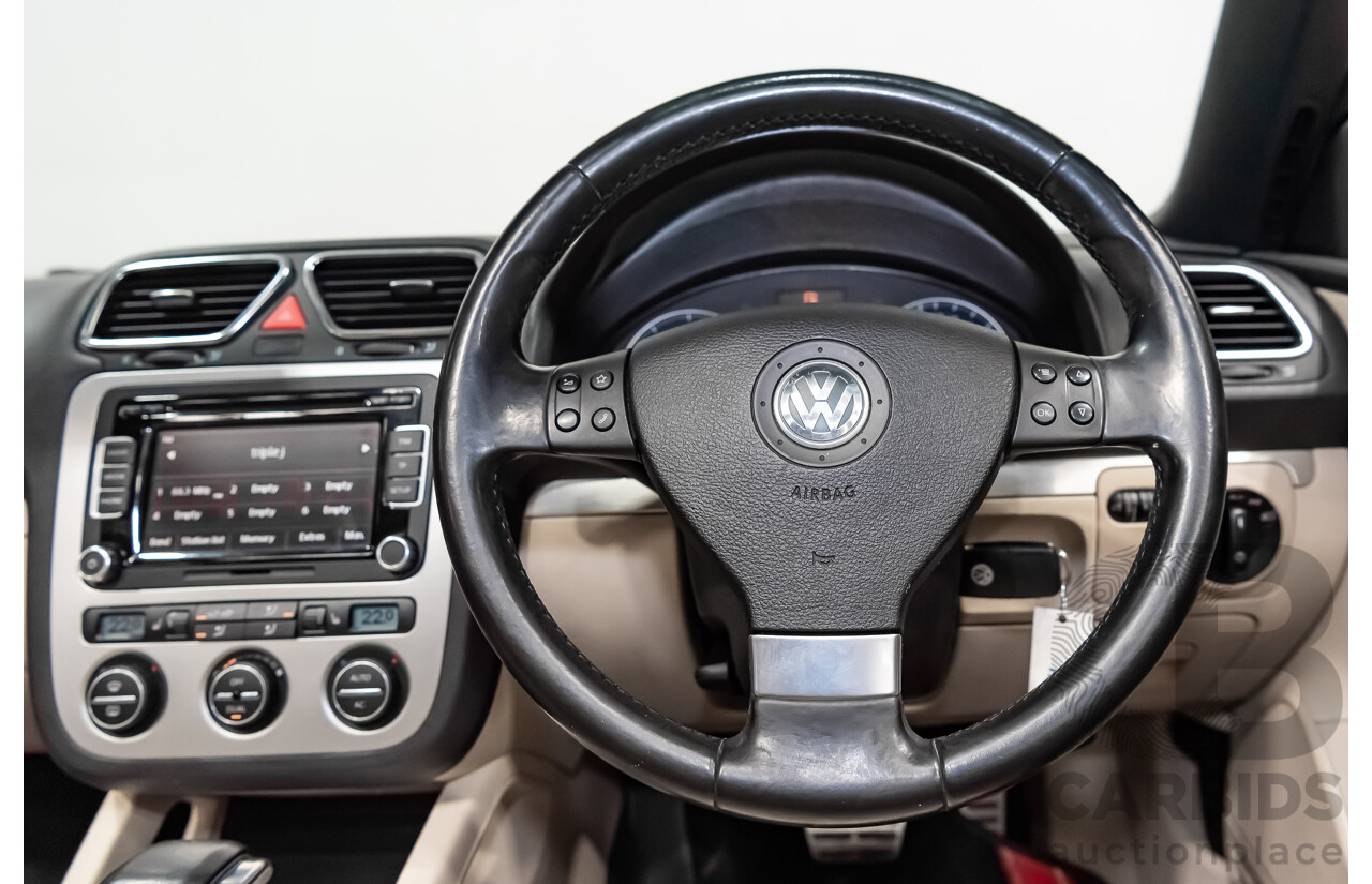 9/2008 Volkswagen EOS 2.0T FSI 1F MY08 UPGRADE 2d Convertible Red Turbo 2.0L