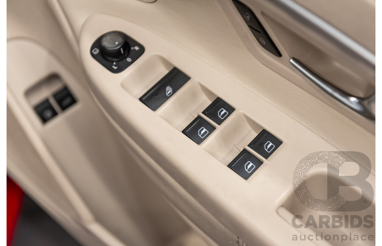 9/2008 Volkswagen EOS 2.0T FSI 1F MY08 UPGRADE 2d Convertible Red Turbo 2.0L