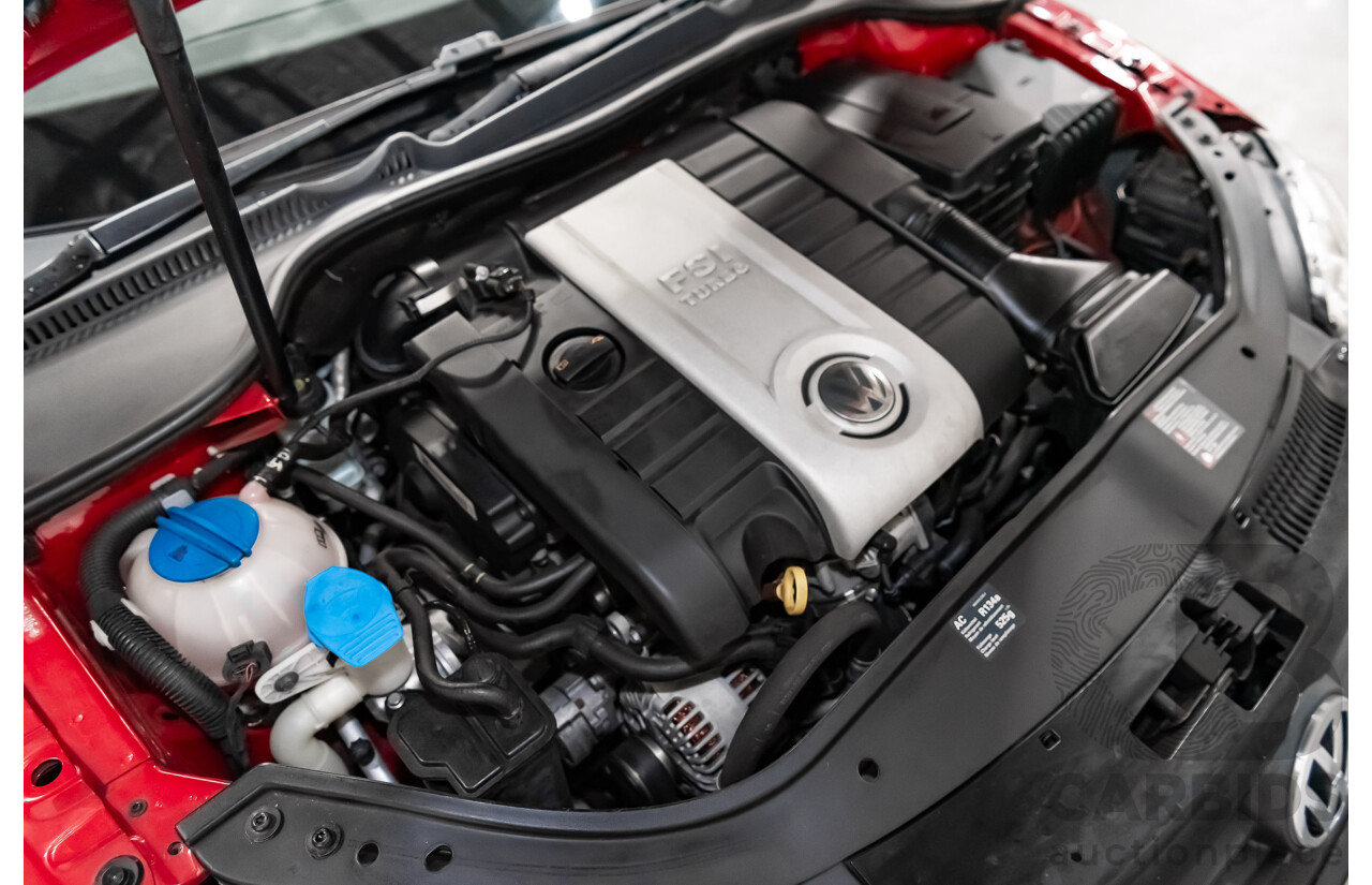 9/2008 Volkswagen EOS 2.0T FSI 1F MY08 UPGRADE 2d Convertible Red Turbo 2.0L