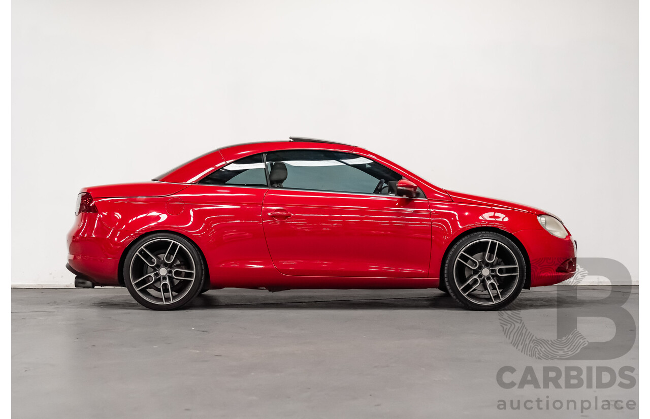 9/2008 Volkswagen EOS 2.0T FSI 1F MY08 UPGRADE 2d Convertible Red Turbo 2.0L