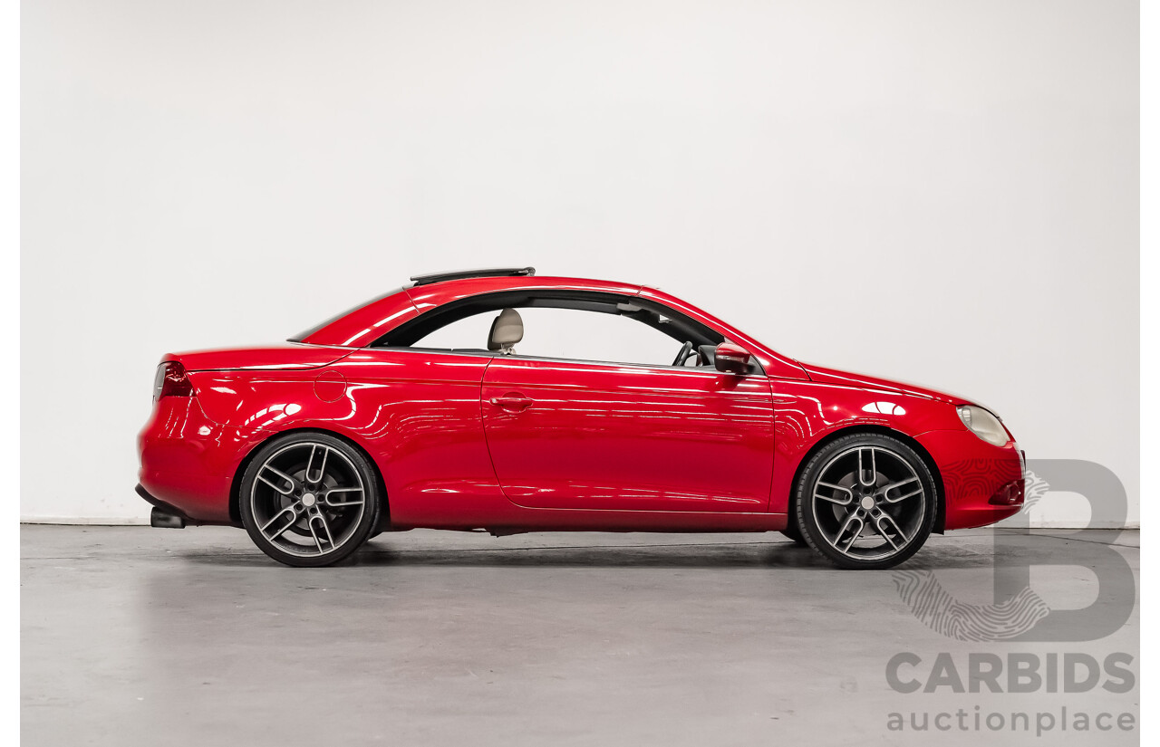 9/2008 Volkswagen EOS 2.0T FSI 1F MY08 UPGRADE 2d Convertible Red Turbo 2.0L