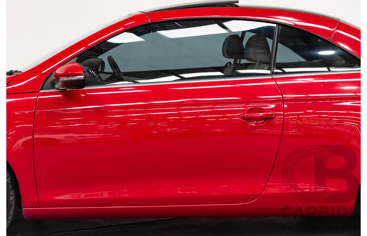 9/2008 Volkswagen EOS 2.0T FSI 1F MY08 UPGRADE 2d Convertible Red Turbo 2.0L