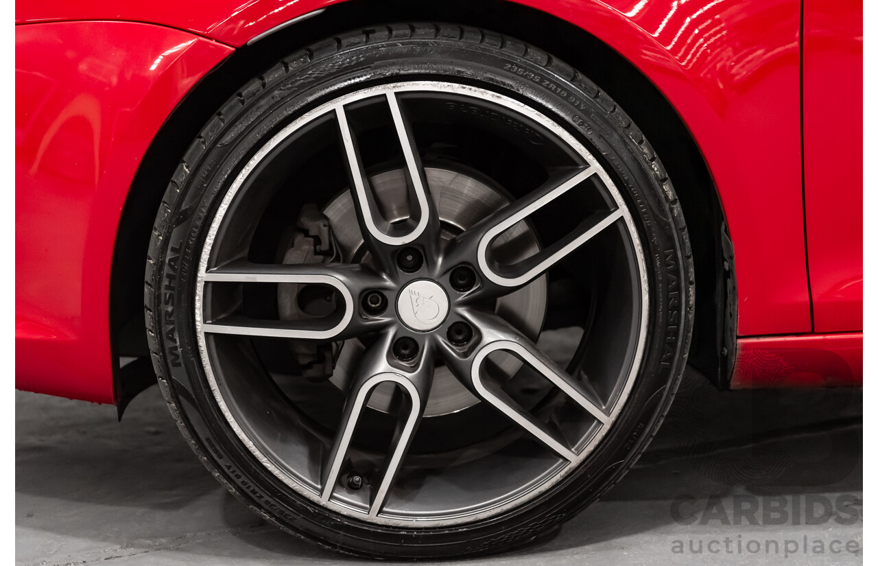 9/2008 Volkswagen EOS 2.0T FSI 1F MY08 UPGRADE 2d Convertible Red Turbo 2.0L