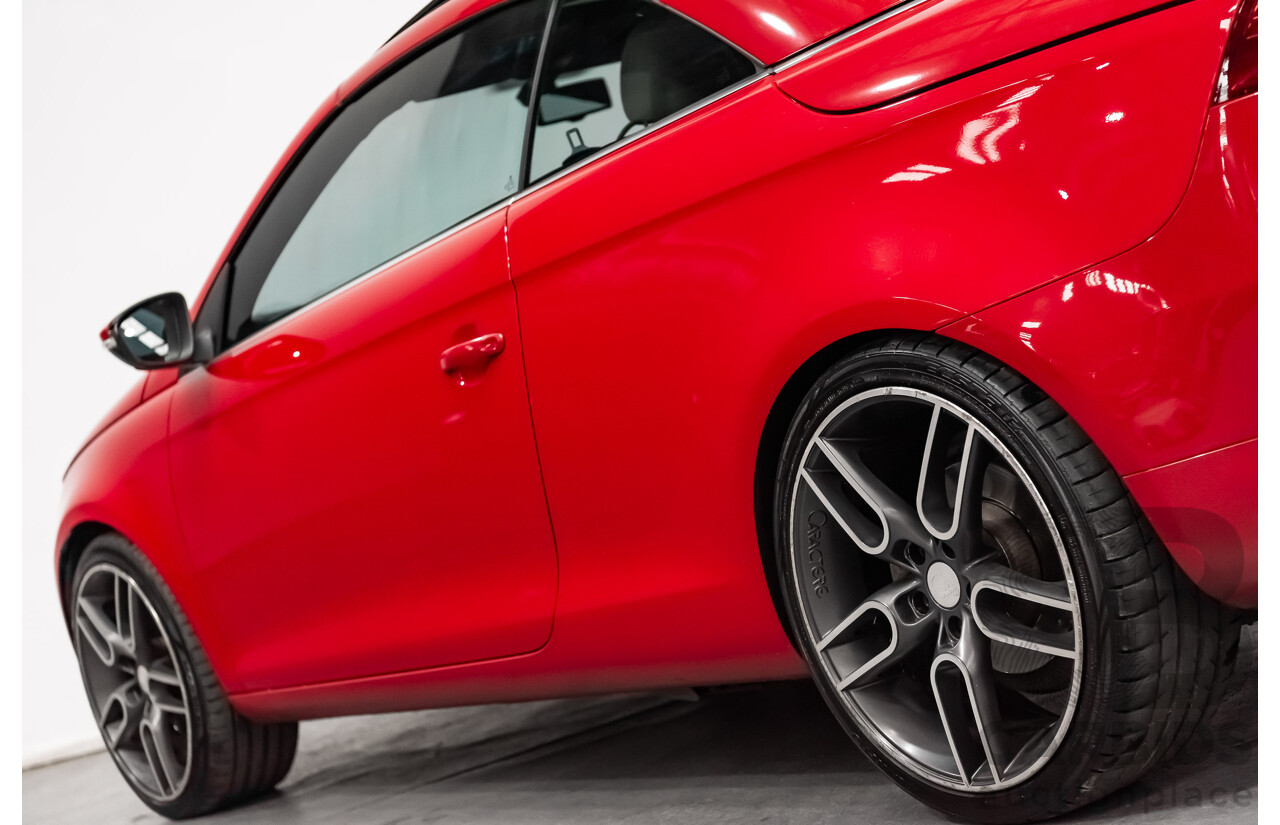 9/2008 Volkswagen EOS 2.0T FSI 1F MY08 UPGRADE 2d Convertible Red Turbo 2.0L