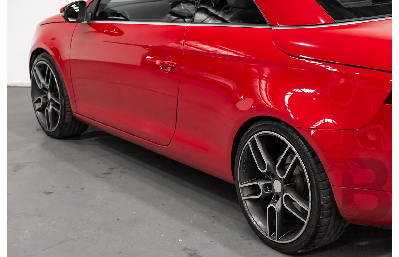 9/2008 Volkswagen EOS 2.0T FSI 1F MY08 UPGRADE 2d Convertible Red Turbo 2.0L