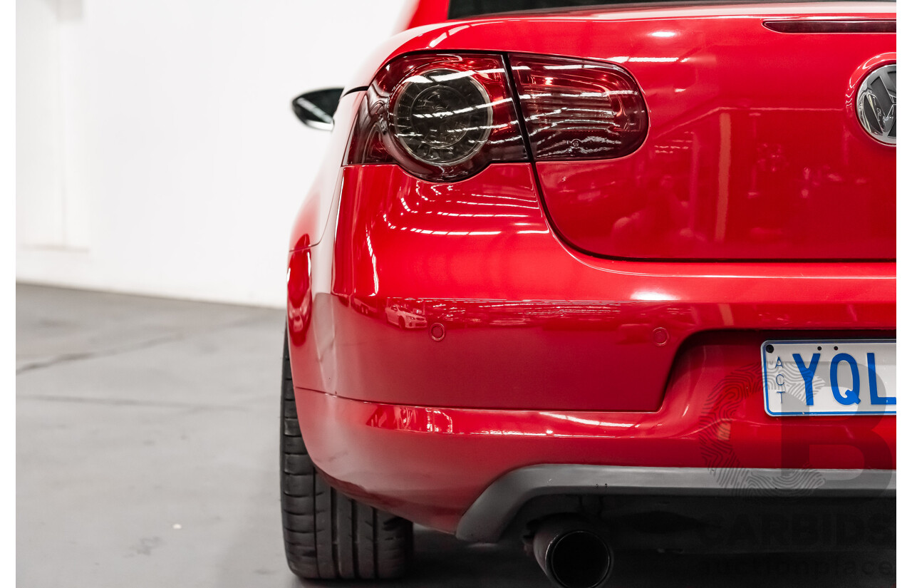 9/2008 Volkswagen EOS 2.0T FSI 1F MY08 UPGRADE 2d Convertible Red Turbo 2.0L