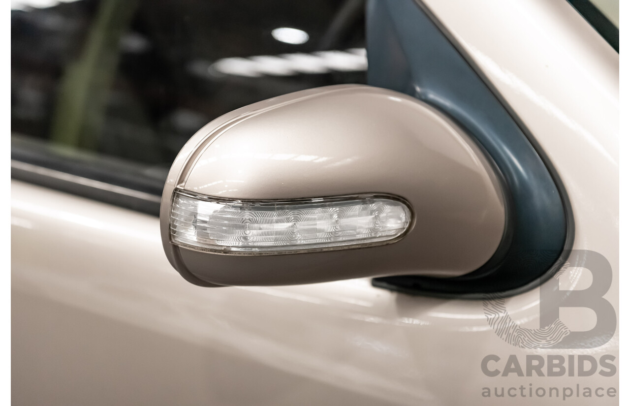 8/2002 Mercedes-Benz ML 320 Luxury (4x4) W163 4d Wagon Gold 3.2L