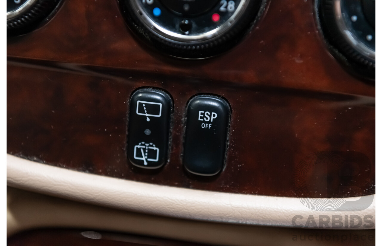 8/2002 Mercedes-Benz ML 320 Luxury (4x4) W163 4d Wagon Gold 3.2L