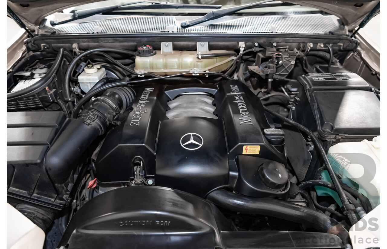 8/2002 Mercedes-Benz ML 320 Luxury (4x4) W163 4d Wagon Gold 3.2L