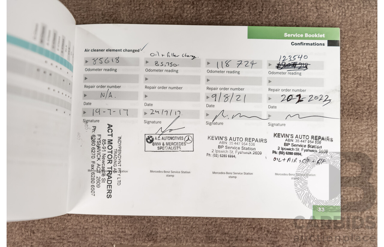 8/2002 Mercedes-Benz ML 320 Luxury (4x4) W163 4d Wagon Gold 3.2L