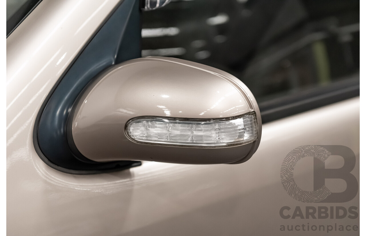 8/2002 Mercedes-Benz ML 320 Luxury (4x4) W163 4d Wagon Gold 3.2L