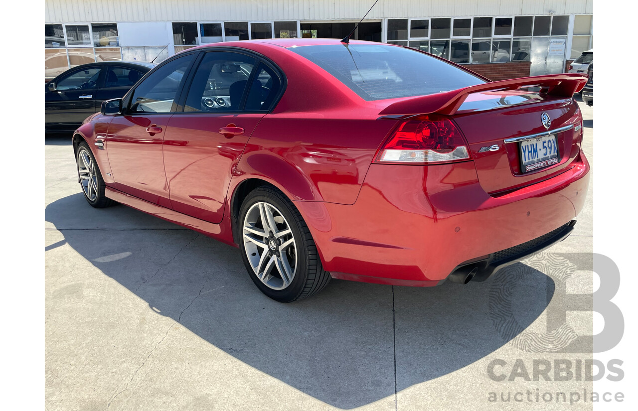 4/2011 Holden Commodore SV6 VE II 4d Sedan Red 3.6L