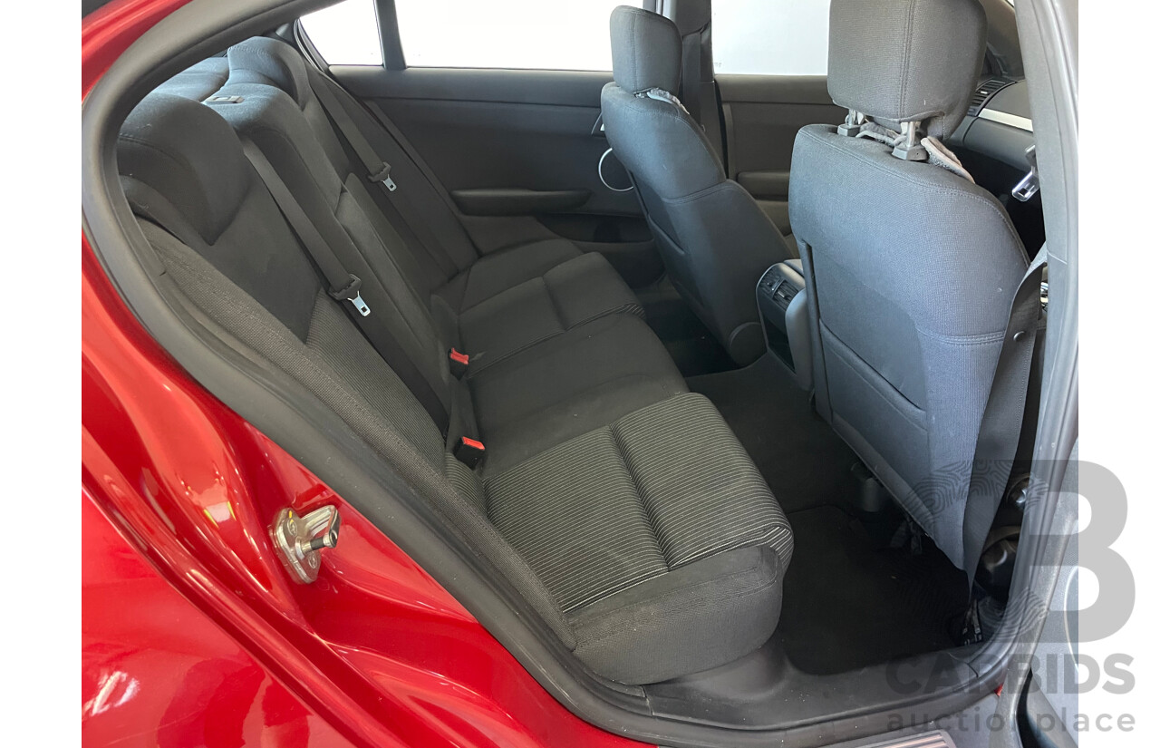 4/2011 Holden Commodore SV6 VE II 4d Sedan Red 3.6L