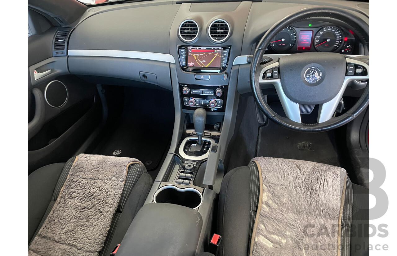 4/2011 Holden Commodore SV6 VE II 4d Sedan Red 3.6L