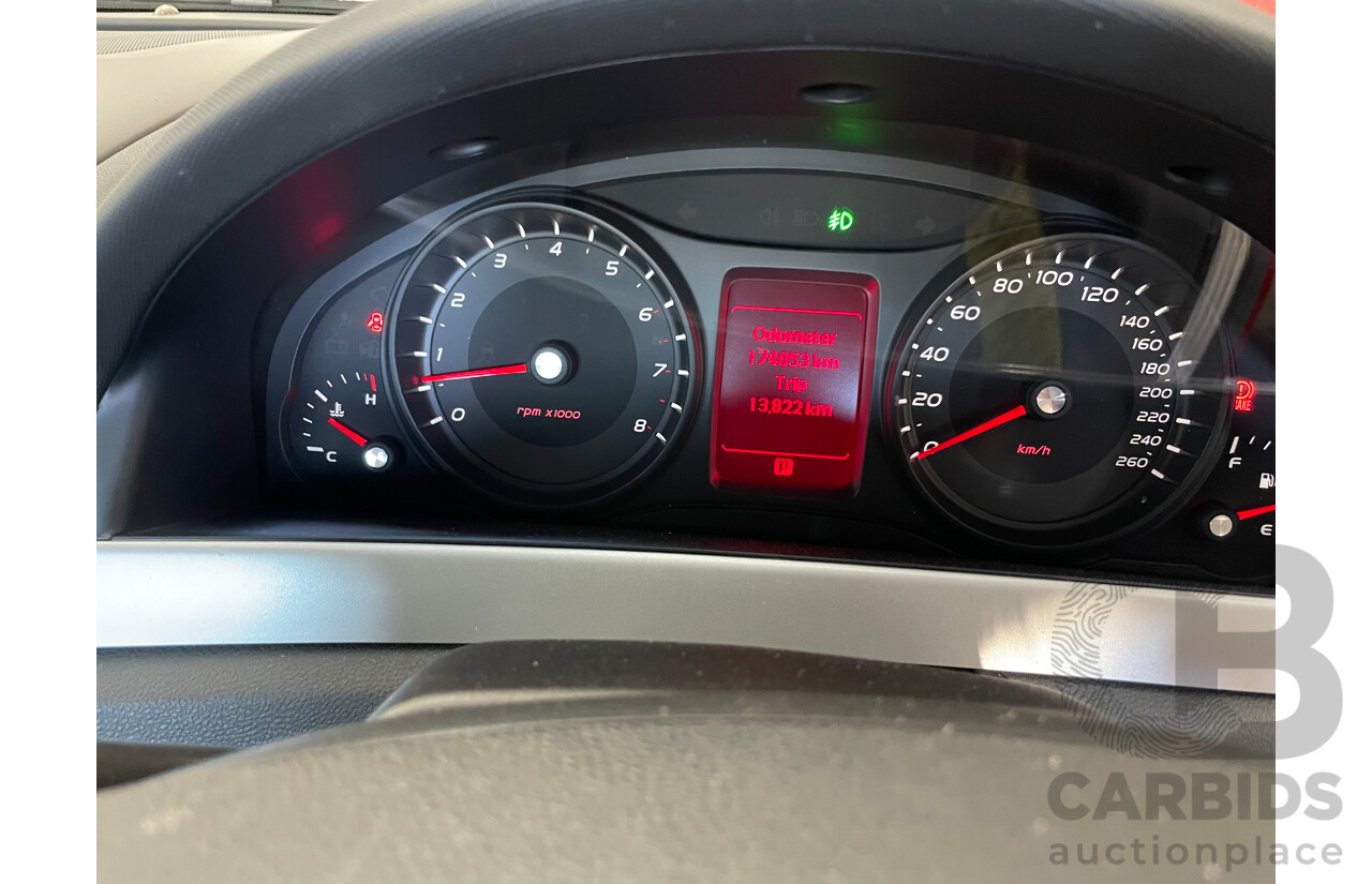 4/2011 Holden Commodore SV6 VE II 4d Sedan Red 3.6L