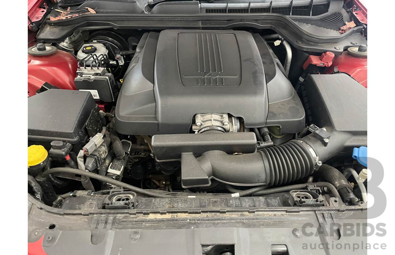 4/2011 Holden Commodore SV6 VE II 4d Sedan Red 3.6L