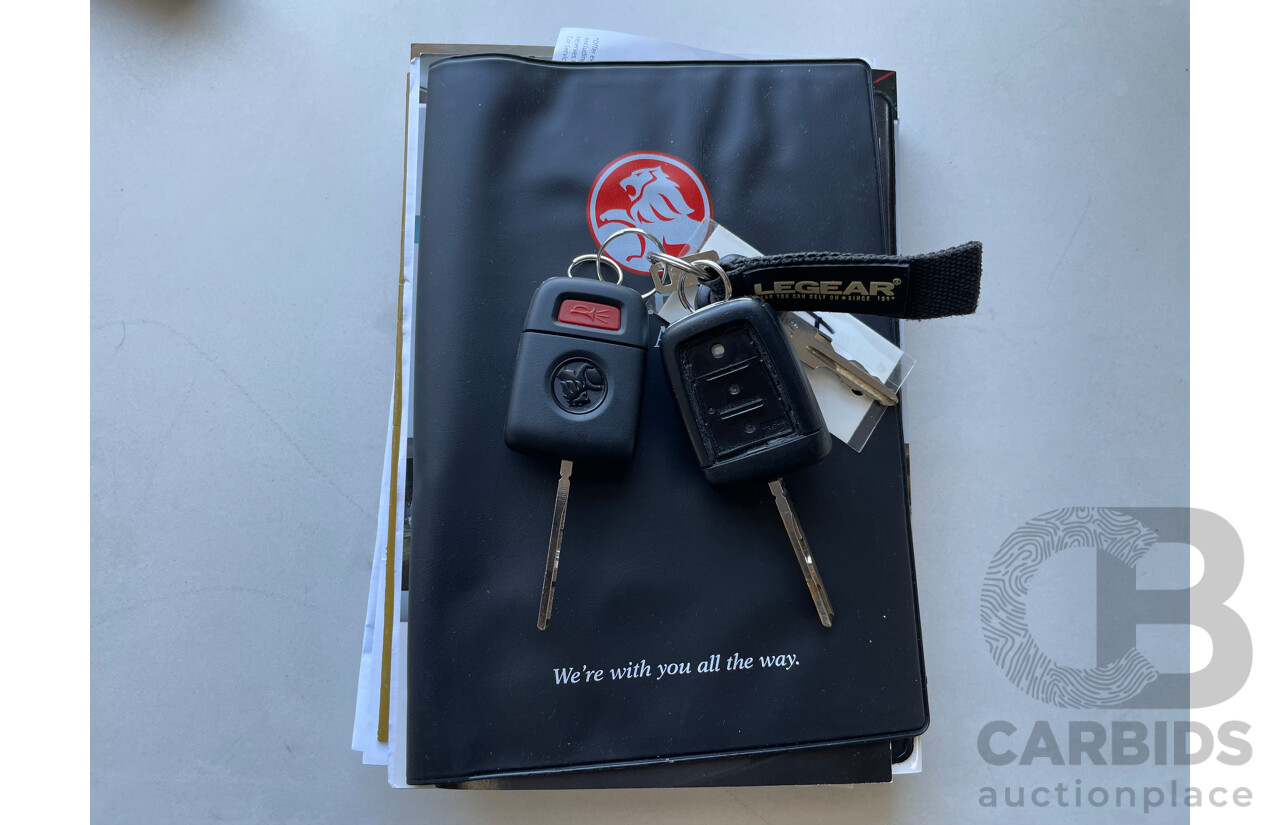 4/2011 Holden Commodore SV6 VE II 4d Sedan Red 3.6L