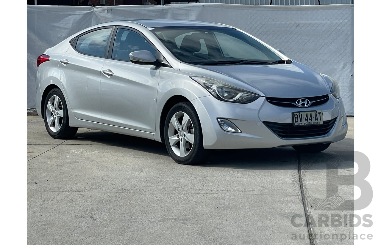 7/2013 Hyundai Elantra Elite MD2 4d Sedan Silver 1.8L