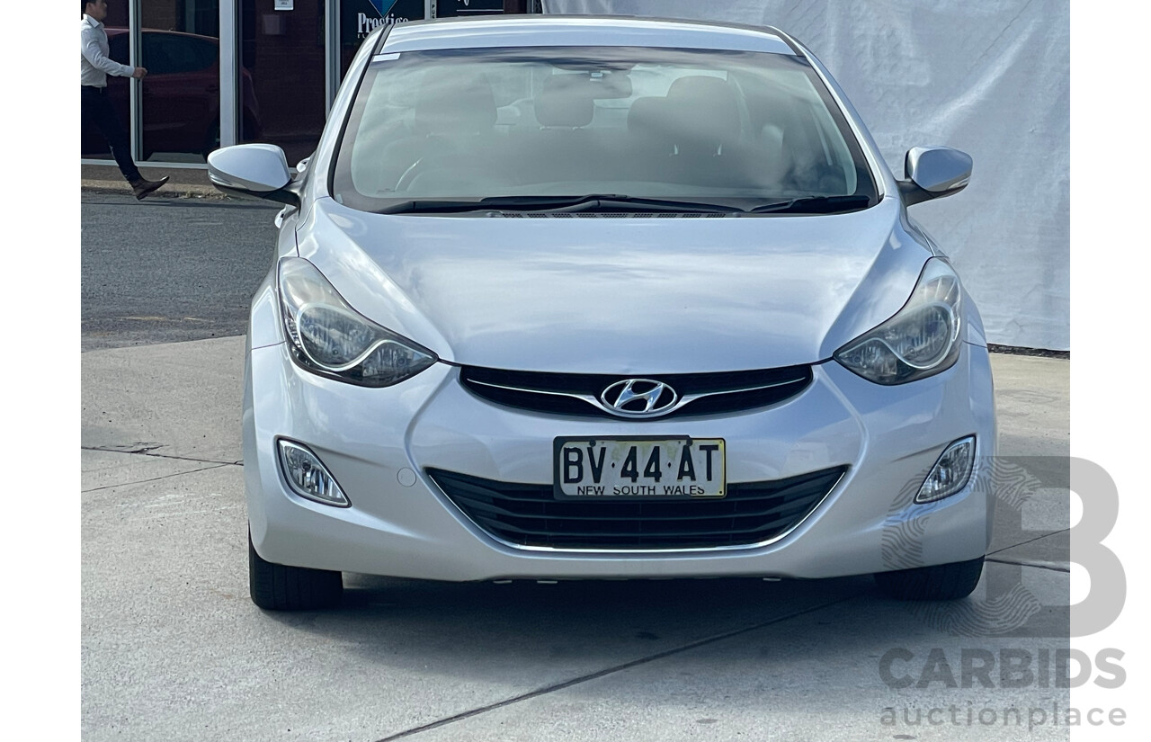 7/2013 Hyundai Elantra Elite MD2 4d Sedan Silver 1.8L