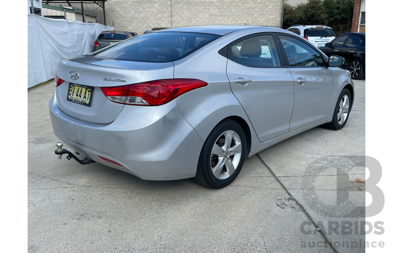 7/2013 Hyundai Elantra Elite MD2 4d Sedan Silver 1.8L