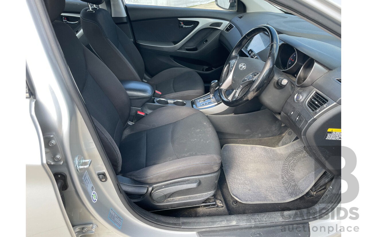 7/2013 Hyundai Elantra Elite MD2 4d Sedan Silver 1.8L