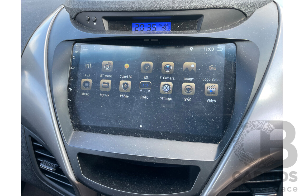 7/2013 Hyundai Elantra Elite MD2 4d Sedan Silver 1.8L