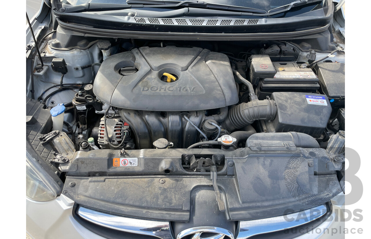 7/2013 Hyundai Elantra Elite MD2 4d Sedan Silver 1.8L