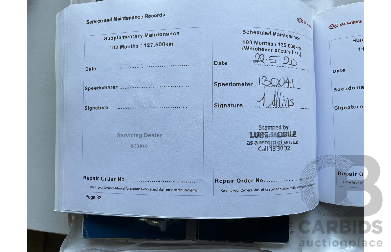 3/2012 Kia Cerato Si TD MY12 5d Hatchback Blue 2.0L