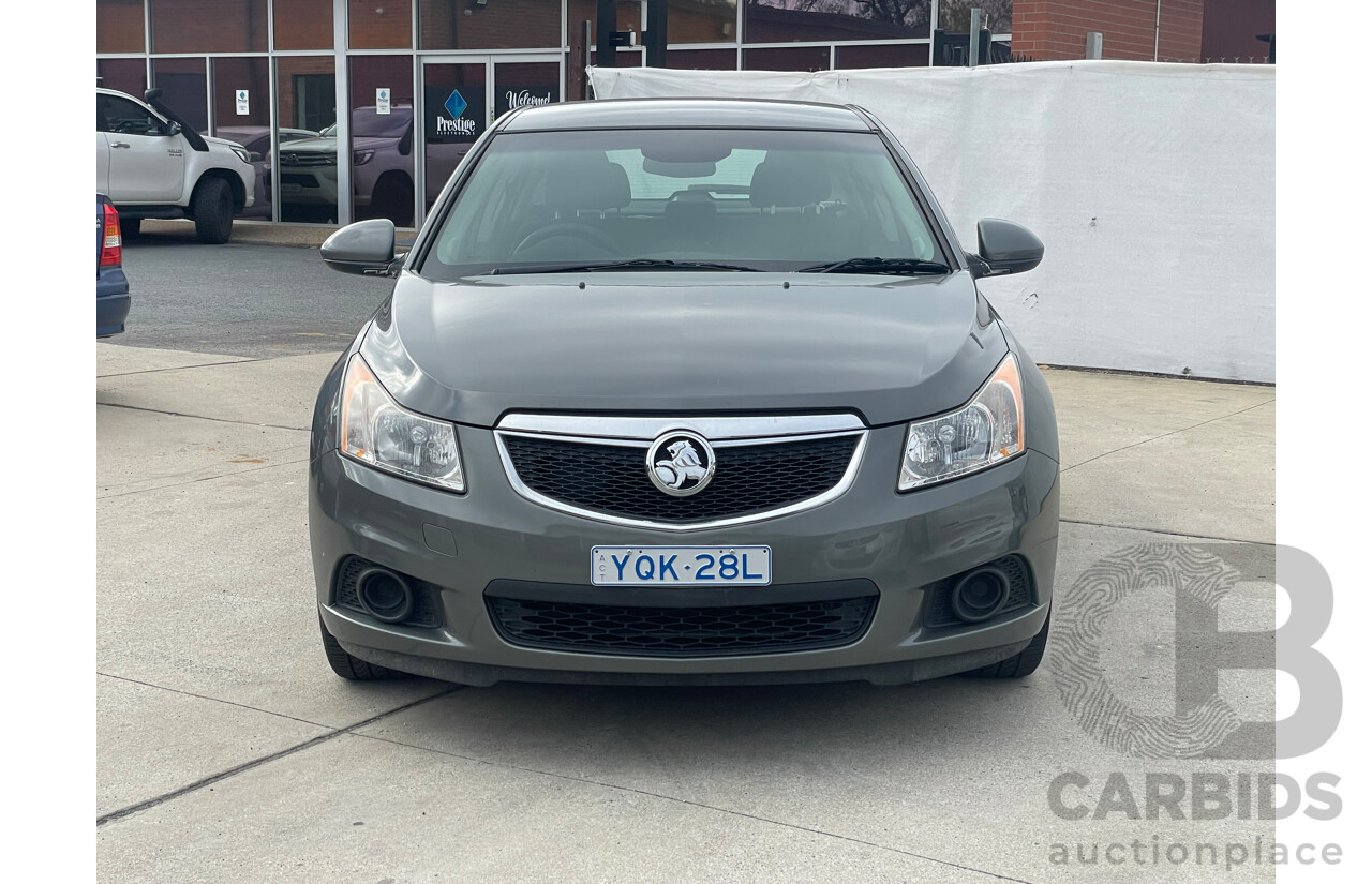 11/2012 Holden Cruze CD JH MY12 5d Hatchback Grey 1.8L