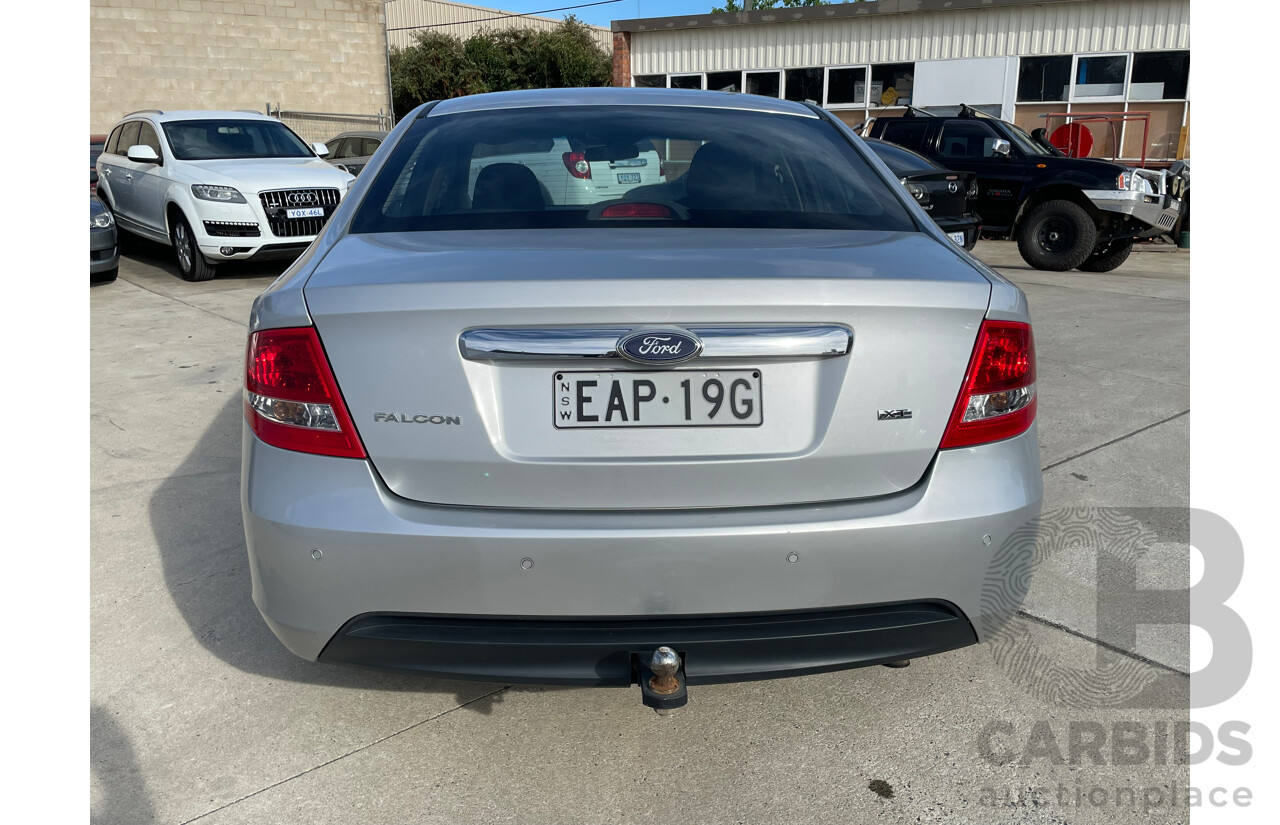12/2010 Ford Falcon XT FG 4d Sedan Silver 4.0L