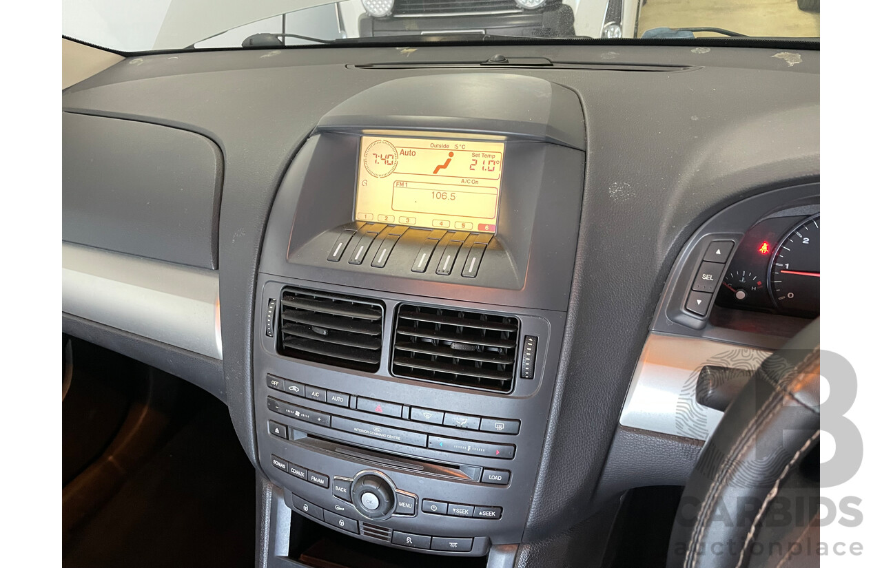 12/2010 Ford Falcon XT FG 4d Sedan Silver 4.0L